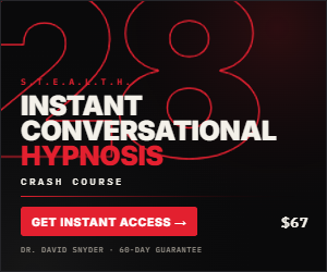 Instant Conversational Hypnosis Crash Course — Dr. David Snyder