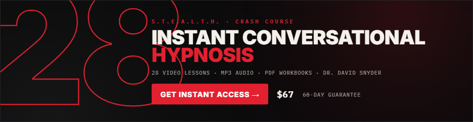 Instant Conversational Hypnosis Crash Course — Dr. David Snyder